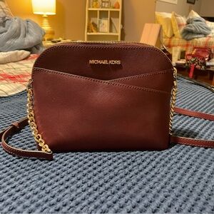 Michael Kors Burgundy Crossbody Bag